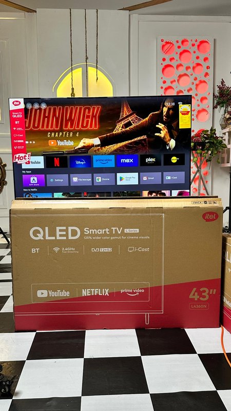 ITEL SMART TELEVISION 43 INCHES